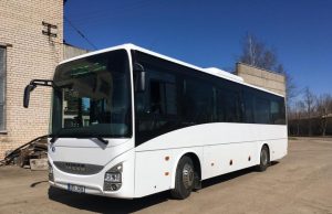 Rokiškėnams – savaitė komforto nauju autobusu