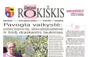 „Gimtasis Rokiškis“ 2018 m. gegužės 5 d., šeštadienis