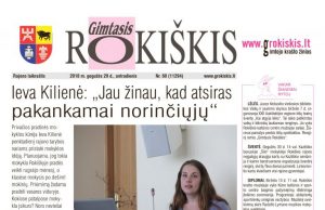 „Gimtasis Rokiškis“ 2018 m. gegužės 29 d., antradienis