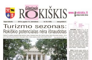 „Gimtasis Rokiškis“ 2018 m. gegužės 17 d., ketvirtadienis
