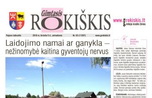 „Gimtasis Rokiškis“ 2018 m. birželio 5 d., antradienis