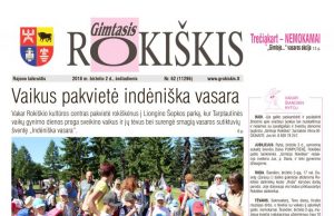 „Gimtasis Rokiškis“ 2018 m. birželio 2 d., šeštadienis