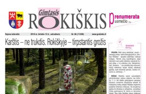 „Gimtasis Rokiškis“ 2018 m. birželio 12 d., antradienis