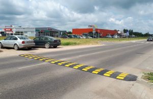 Gyventojų saugumui – greičio ribojimo kalneliai
