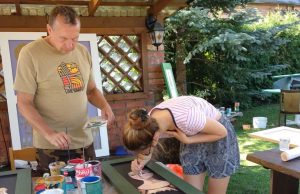 Krašto muziejuje – langinių plenero uždarymas