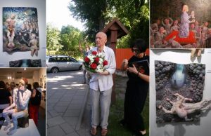 Dusetų galerija šeštadienį tapo „pasaulio kultūros centru“