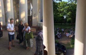 Anšlagas Salų dvare