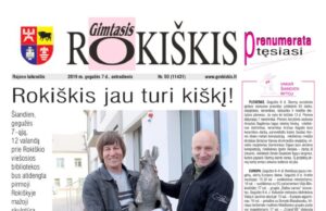 „Gimtasis Rokiškis“ 2019 m. gegužės 7 d., antradienis