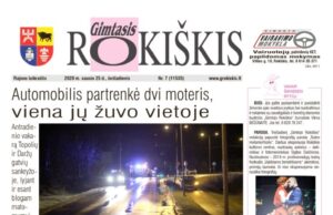 „Gimtasis Rokiškis“ 2020 m. sausio 25 d., šeštadienis