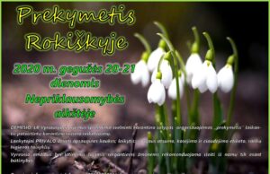 Gegužės 20-21 dienomis Rokiškyje, Nepriklausomybės aikštėje, vyks pavasarinis prekymetis