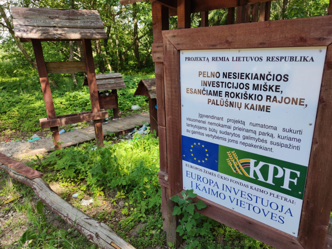 Parkas virto šabakštynu