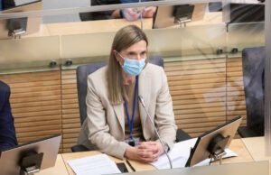 A. Bilotaitė: Vyriausybei bus teikiamas siūlymas dėl to, kiek žmonių gali būti viename automobilyje