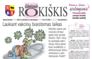 „Gimtasis Rokiškis“ 2021 m. balandžio 8 d., ketvirtadienis