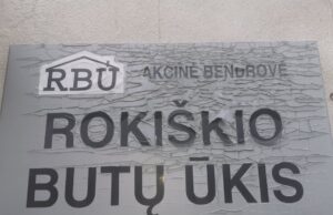 Rokiškio butų ūkio iškabai reikia plastinės operacijos?