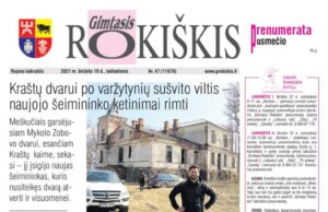 „Gimtasis Rokiškis“ 2021 m. birželio 19 d., šeštadienis