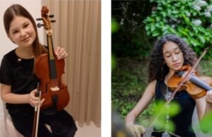 Čekijos ambasados konkurse – puikus smuikininkių pasirodymas