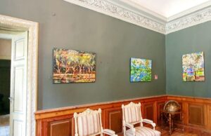 Salų dvare – Senelio Kalėdos tapybos paroda