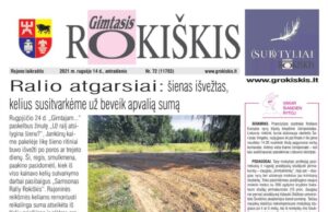 „Gimtasis Rokiškis“ 2021 m. rugsėjo 14 d., antradienis