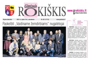 „Gimtasis Rokiškis“ 2021 m. spalio 19 d., antradienis.