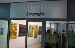 Bibliotekoje – kraštiečio dailininko tapybos darbų paroda