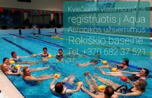 Renkamos grupės į Aqua Aerobikos užsiėmimus
