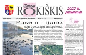 „Gimtasis Rokiškis“ 2021 m. lapkričio 4 d., ketvirtadienis