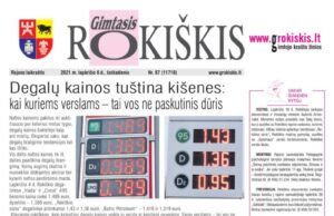 „Gimtasis Rokiškis“ 2021 m. lapkričio 6 d., šeštadienis