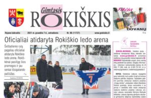 „Gimtasis Rokiškis“ 2021 m. gruodžio 7 d., antradienis