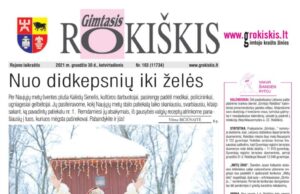 „Gimtasis Rokiškis“ 2021 m. gruodžio 30 d., ketvirtadienis