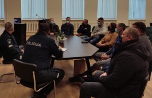Policininkai susitiko su rajono ūkininkais