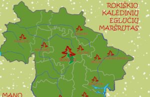 Rokiškio TAIC kviečia fotografuotis prie rajono kalėdinių eglučių