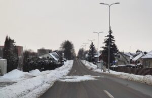 Sniegą stumti ne bet kur