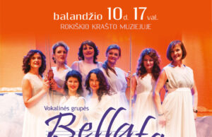 Kviečia į vokalinės grupės BELLA FA koncertą
