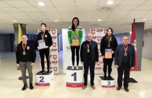 Gustė Mickytė – Lietuvos vicečempionė!