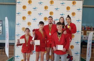 Iš sambo čempionato – su apdovanojimais