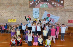 Mažieji obeliečiai įsitraukė į smagų sporto projektą