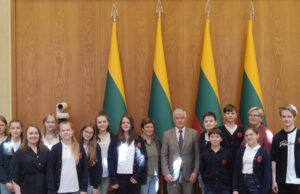 Rokiškio moksleiviai lankėsi Seime