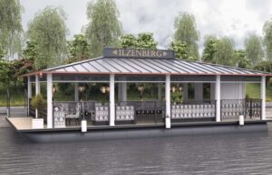 Baltiją tausojančiame Ilzenbergo dvare – dvariškas elektrinis laivas