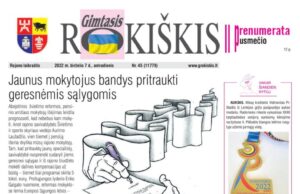 „Gimtasis Rokiškis“ 2022 m. birželio 7 d., antradienis
