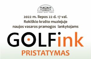 Rokiškio krašto muziejus kviečia išbandyti naują, tačiau greitai populiarėjantį žaidimą GOLFink