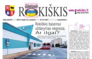 „Gimtasis Rokiškis“ 2022 m. rugsėjo 13 d., antradienis