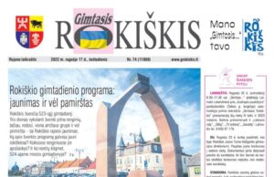 „Gimtasis Rokiškis“ 2022 m. rugsėjo 17 d., šeštadienis