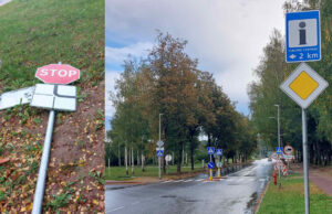 Svarbi žinia vairuotojams: pasikeitė Perkūno ir Kauno gatvių ženklinimas