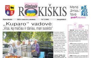„Gimtasis Rokiškis“ 2023 m. sausio 24 d., antradienis