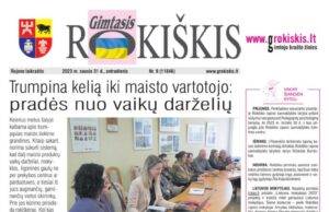 „Gimtasis Rokiškis“ 2023 m. sausio 31 d., antradienis
