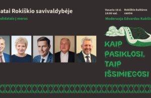 Kandidatų į Rokiškio mero postą debatai – jau šį šeštadienį