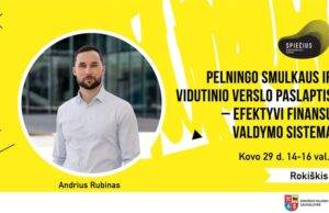 Rokiškyje renginys apie efektyvią finansų valdymo sistemą