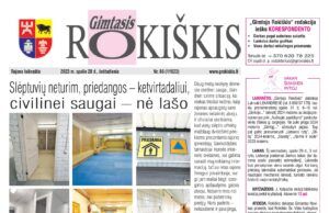„Gimtasis Rokiškis” 2023 m. spalio 28 d., šeštadienis