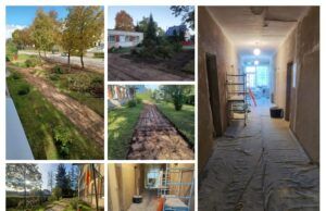 Tęsiami darbai Rokiškio socialinės paramos centre