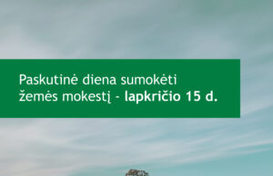 Rokiškio rajone žemės mokestis apskaičiuotas 10 tūkst. privačios žemės savininkų